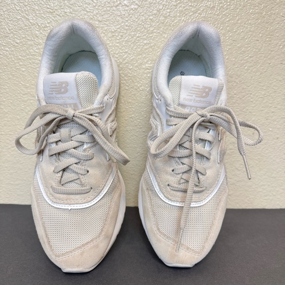 New Balance 997H neutral beige white sneakers - Picture 7 of 12